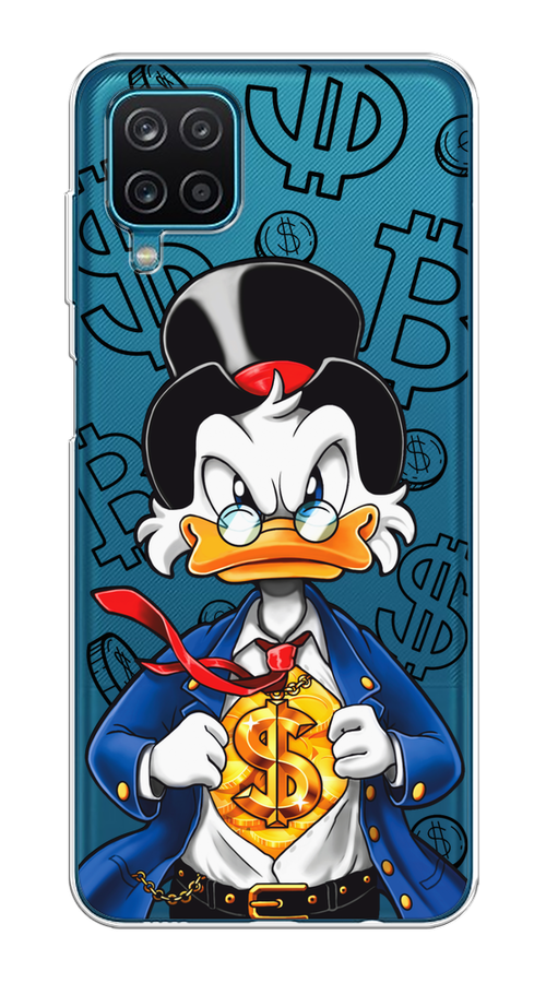 

Чехол на Samsung Galaxy A12/M12 "Scrooge Goldman", Черный;белый;синий, 2101650-1