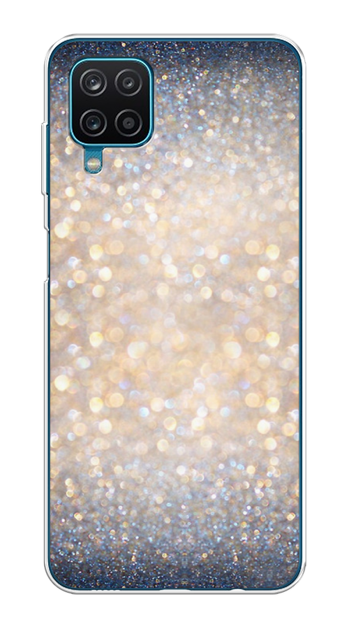 

Чехол на Samsung Galaxy A12/M12 "Мерцание рисунок", Желтый;серый, 2101650-1