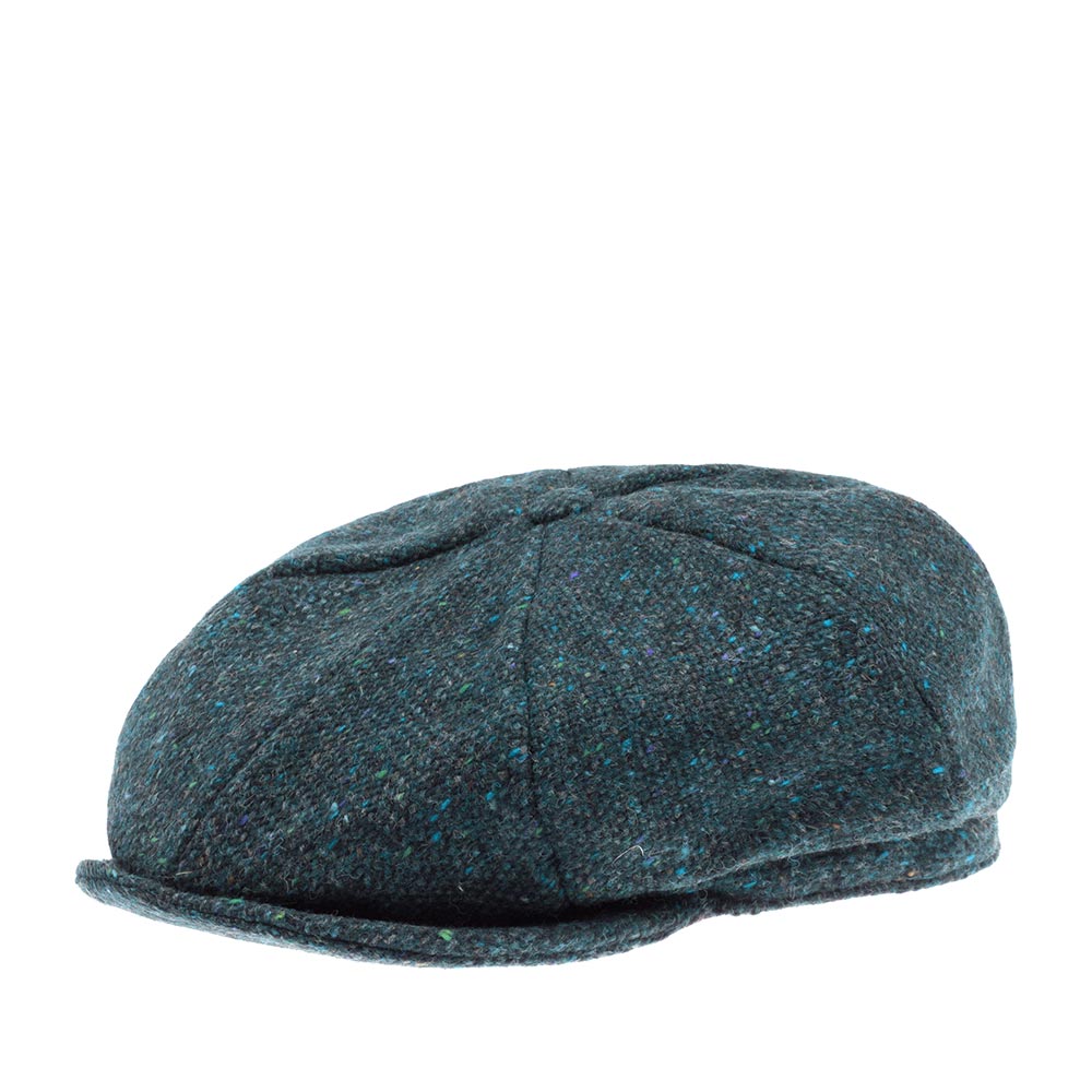 

Кепка восьмиклинка унисекс HANNA HATS Newsboy 20B2 темно-синяя, р.57, Бирюзовый, Newsboy 20B2
