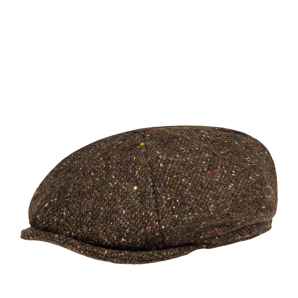 

Кепка восьмиклинка унисекс HANNA HATS Newsboy 20B2 коричневая, р.61, Коричневый, Newsboy 20B2