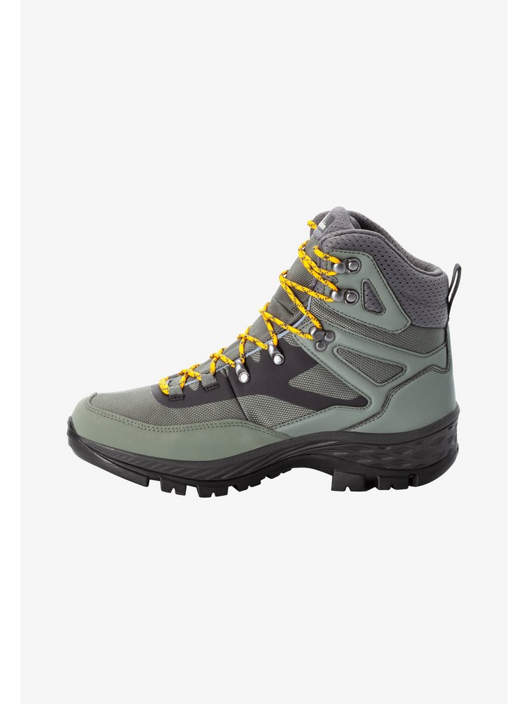 

Ботинки мужские Jack Wolfskin ZZO2A2845 зеленые 45 EU, Зеленый, ZZO2A2845