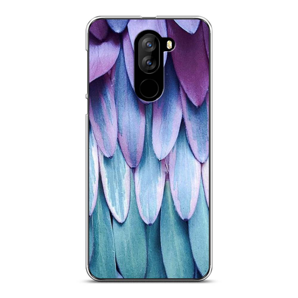 фото Чехол на doogee x60l "синее перо" case place