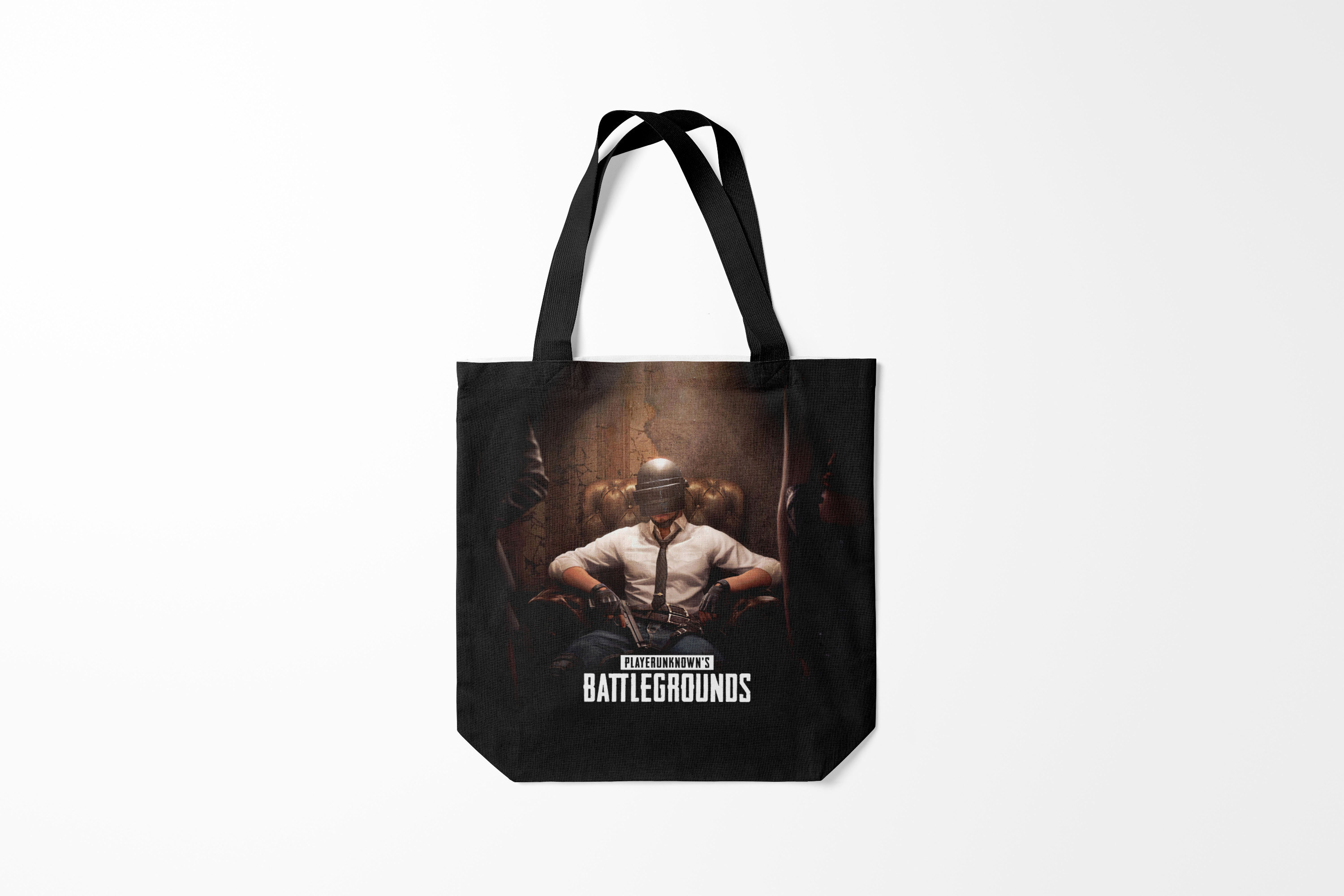 

Сумка шoппер унисекс Burnettie PUBG PRKN BTLGRND, черный, PUBG PRKN BTLGRND