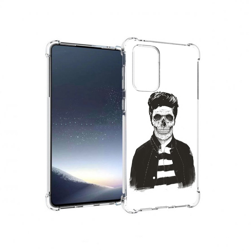 

Чехол MyPads Tocco для Samsung Galaxy A73 скелет (PT226913.548.604), Прозрачный, Tocco