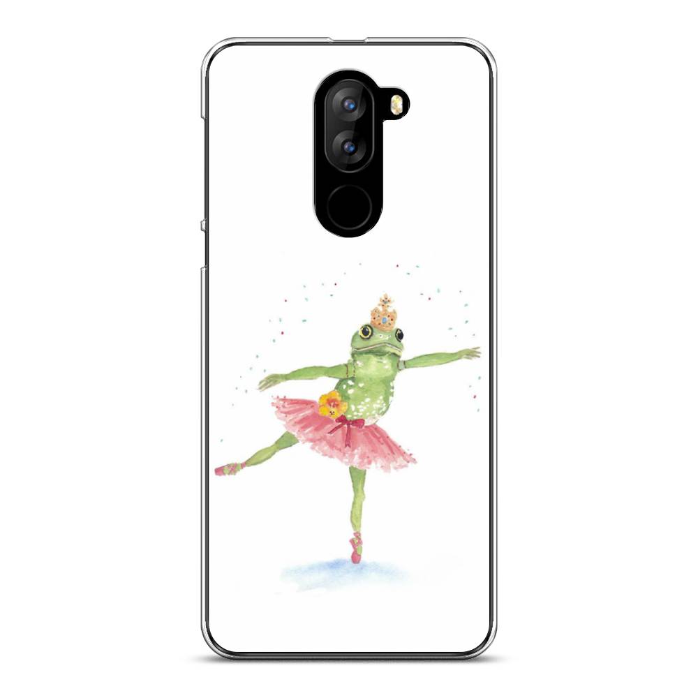 

Чехол на Doogee X60L "Лягушка-балерина", Зеленый, 220550-4