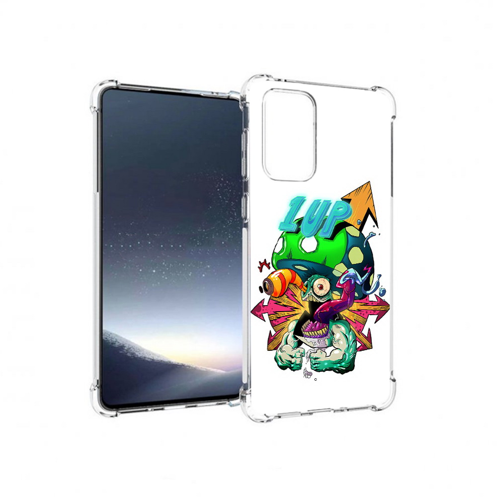 

Чехол MyPads Tocco для Samsung Galaxy A73 сильный гриб абстракция (PT226913.548.599), Прозрачный, Tocco