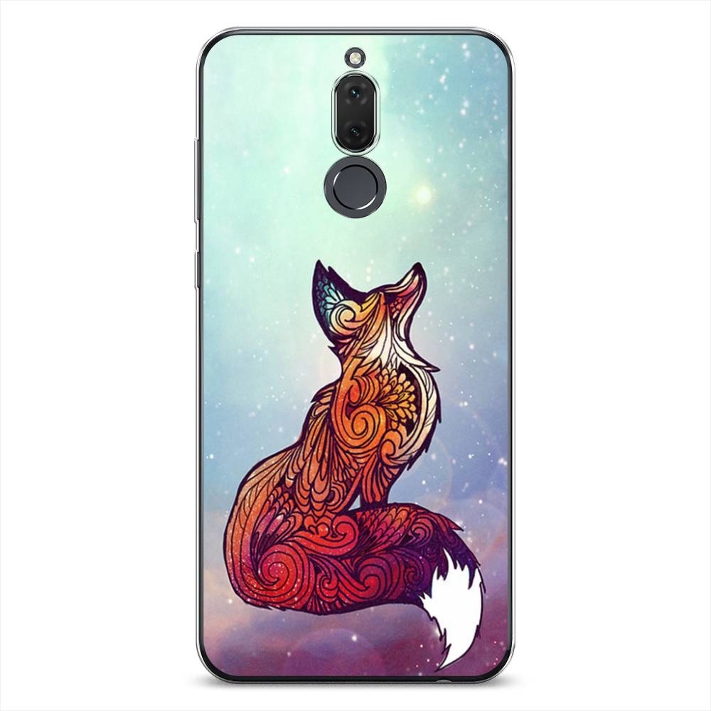 

Чехол Awog на Huawei Nova 2i/Mate 10 Lite "Лиса 1", Голубой;фиолетовый, 6120550-1