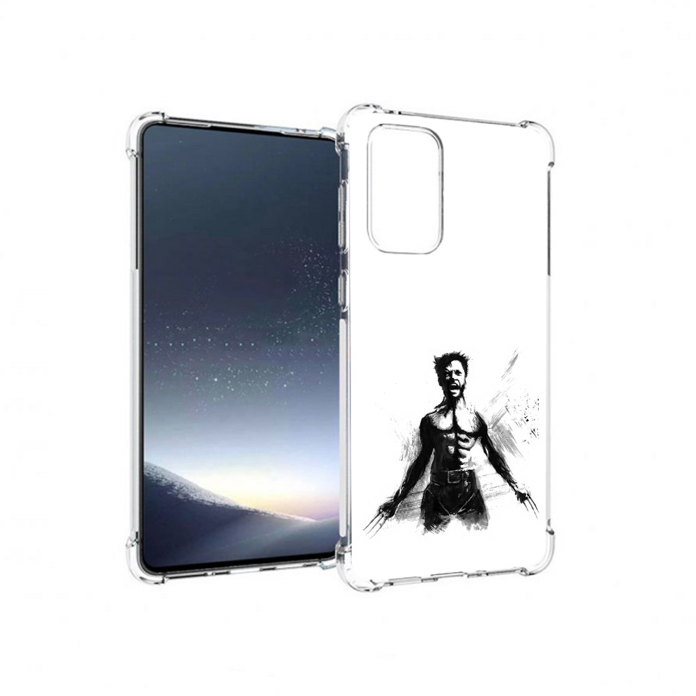 

Чехол MyPads Tocco для Samsung Galaxy A73 росомаха (PT226913.548.587), Прозрачный, Tocco