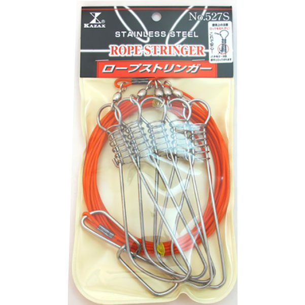 Кукан Kazax - 527S ROPE STRINGER (5 карабинов металл)