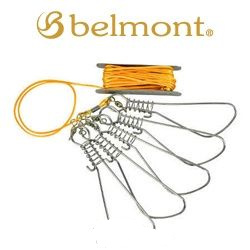 Кукан Belmont - MP-176 STRINGER 150ROPE SET (5 карабинов металл)