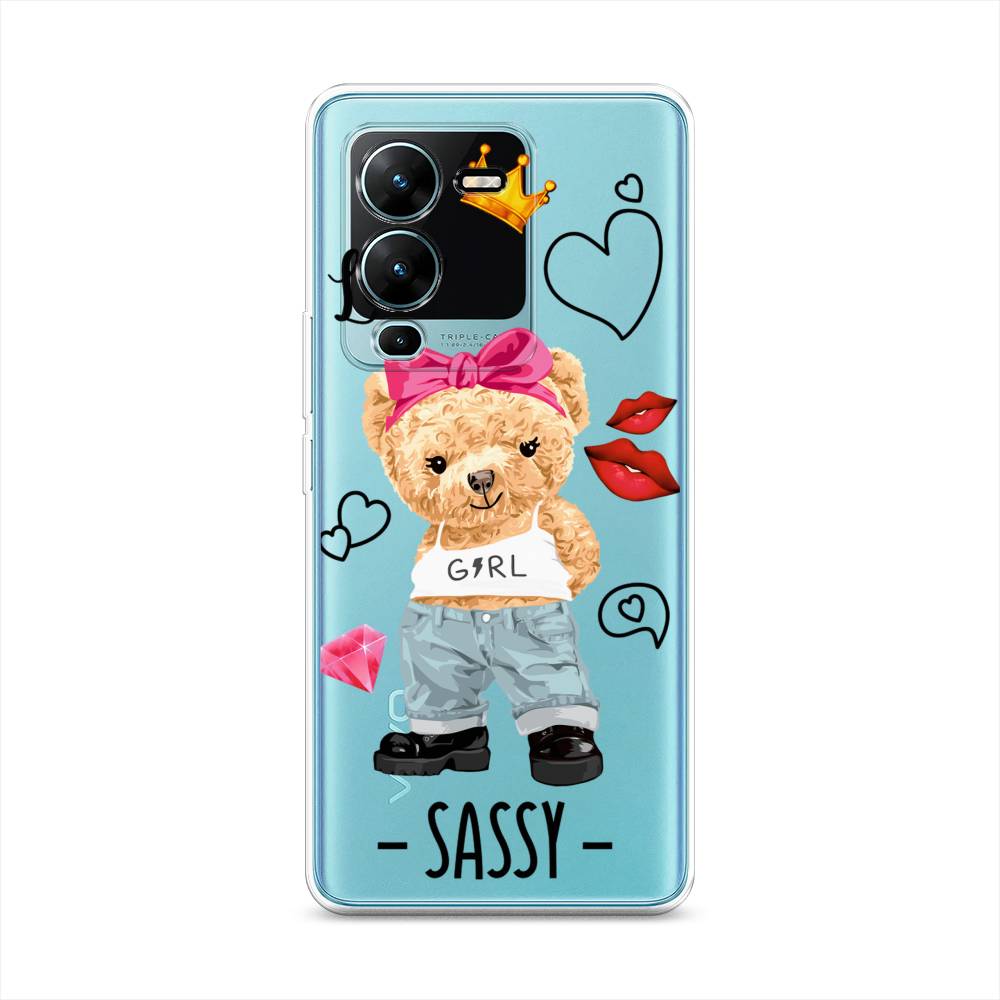 

Чехол на Vivo V25 Pro 5G "Sugar Mommy", Голубой;белый;розовый, 267450-6