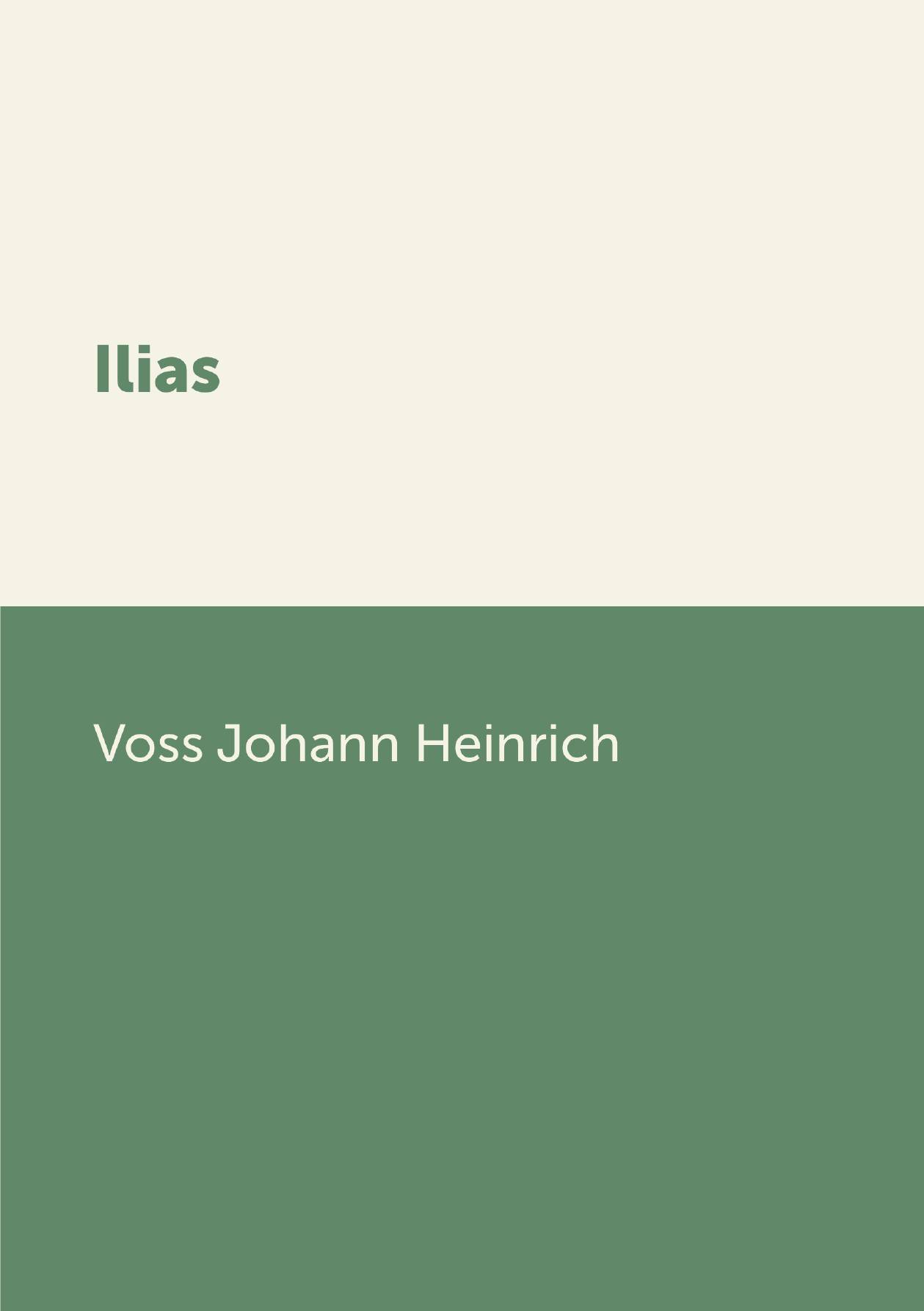 

Ilias (German Edition)