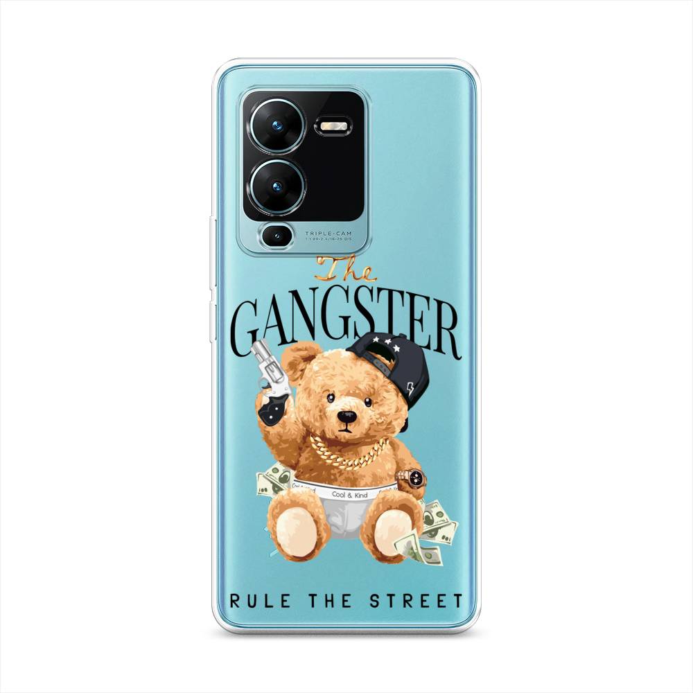 

Чехол на Vivo V25 Pro 5G "The Gangster", Бежевый;серый;черный, 267450-6