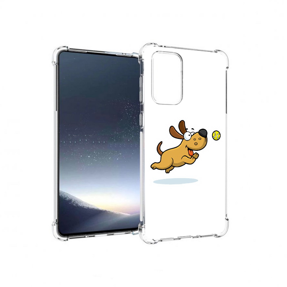 

Чехол MyPads Tocco для Samsung Galaxy A73 пёсик (PT226913.548.563), Прозрачный, Tocco