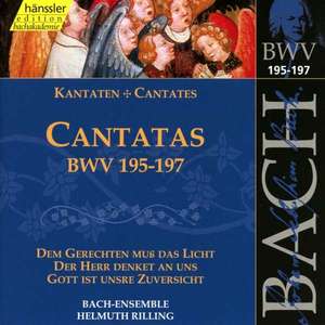 

BACH, J.S.: Cantatas, BWV 195-197, 1 CD