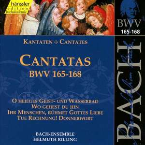 

BACH, J.S.: Cantatas, BWV 165-168, 1 CD