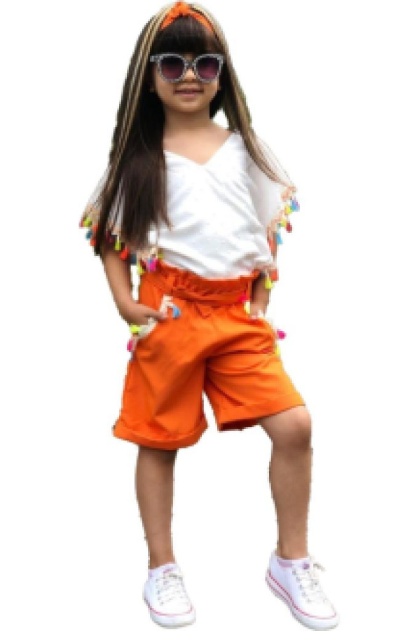 

Костюм с шортами Ricco Tarz р. 4-5 лет Оранжевый, 2210506222 (доставка из-за рубежа), 2210506222