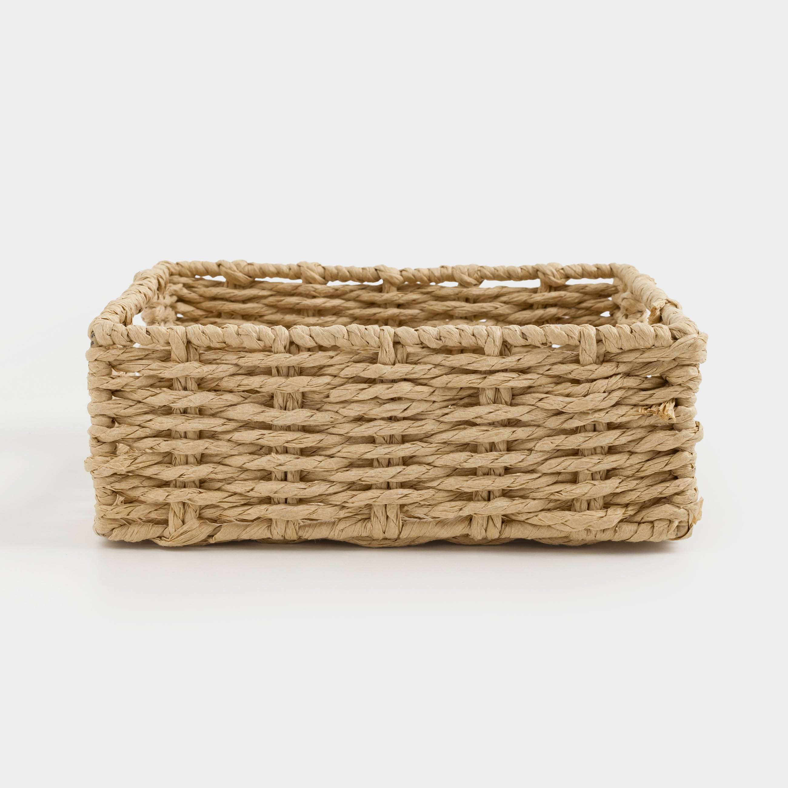 

Корзина для салфеток, 18х18 см, плетеная, целлюлоза, квадратная, Braided