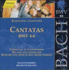 

BACH, J.S.: Cantatas, BWV 4-6, 1 CD