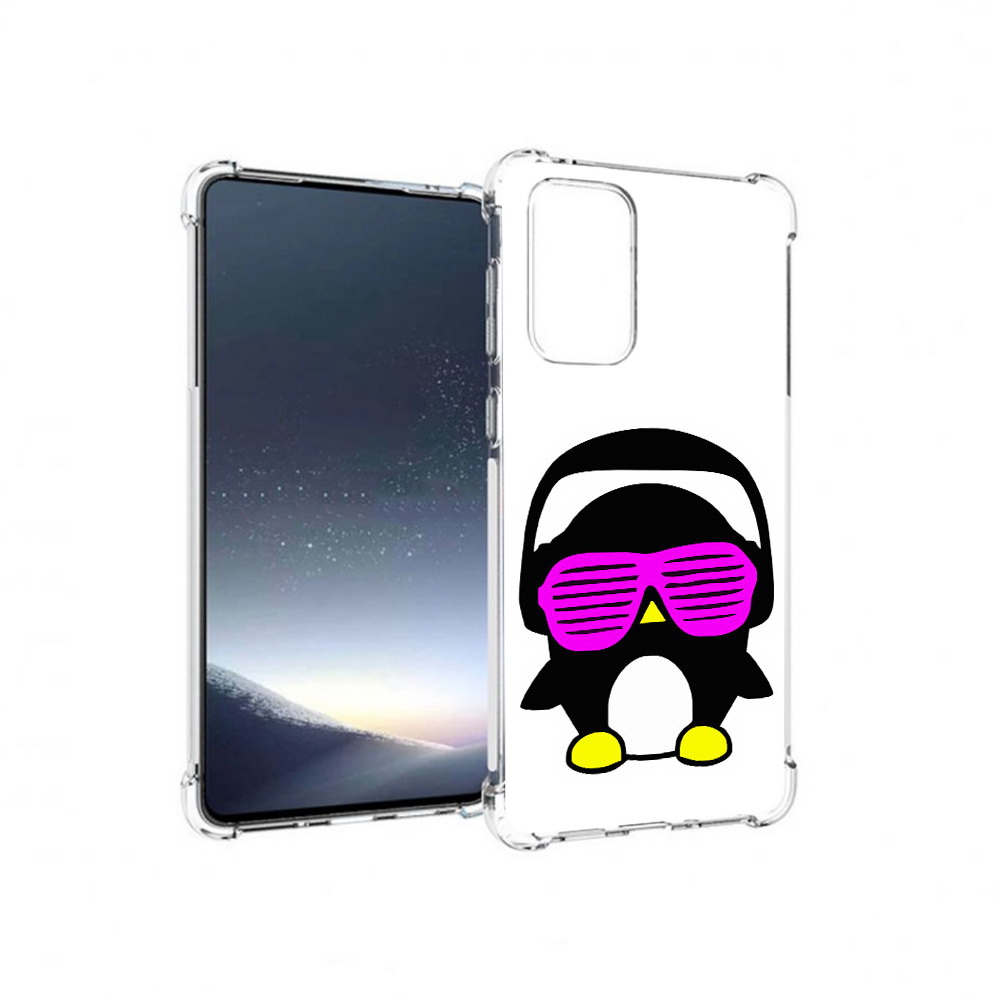 

Чехол MyPads Tocco для Samsung Galaxy A73 пингвин (PT226913.548.541), Прозрачный, Tocco