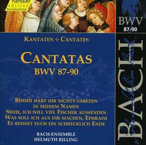 

BACH, J.S.: Cantatas, BWV 87-90, 1 CD