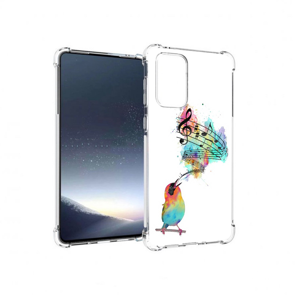 Чехол MyPads Tocco для Samsung Galaxy A73 певчая птичка (PT226913.548.536)