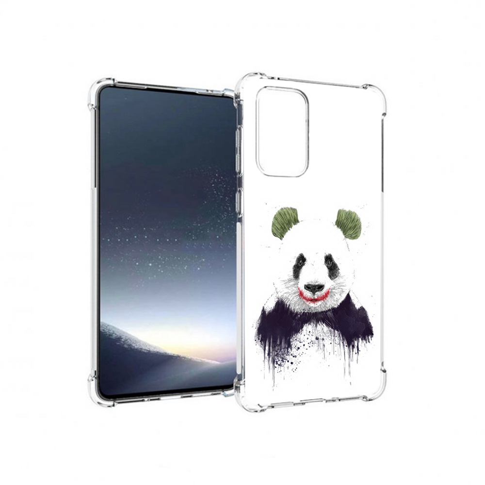 

Чехол MyPads Tocco для Samsung Galaxy A73 панда джокер (PT226913.548.533), Прозрачный, Tocco