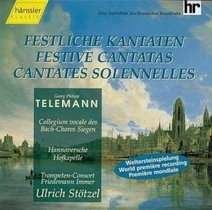 TELEMANN, GEORG PHILIPP - Festliche Kantaten, Trompeten-Consort / Immer