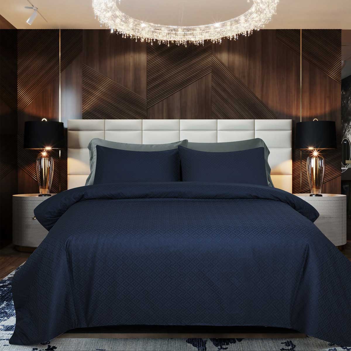 

Комплект постельного белья 2-спальный Pappel rhombus