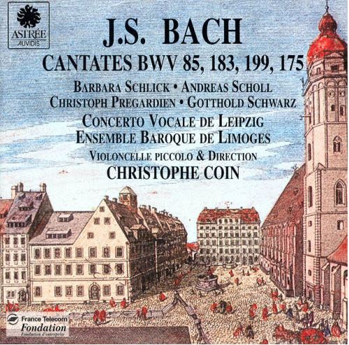

BACH, J.S.: Cantatas - BWV 85, 175, 183 and 199 (Limoges Baroque Ensemble, Coin), 1 CD