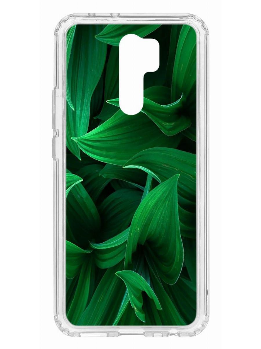 Чехол на Xiaomi Redmi 9 Kruche Print Grass
