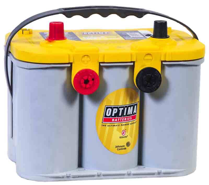 

Аккумулятор Optima Yellow Top U 4.2L 55 А/ч 765 А пр.пол. станд.+бок. 8014-254 AGM с борт