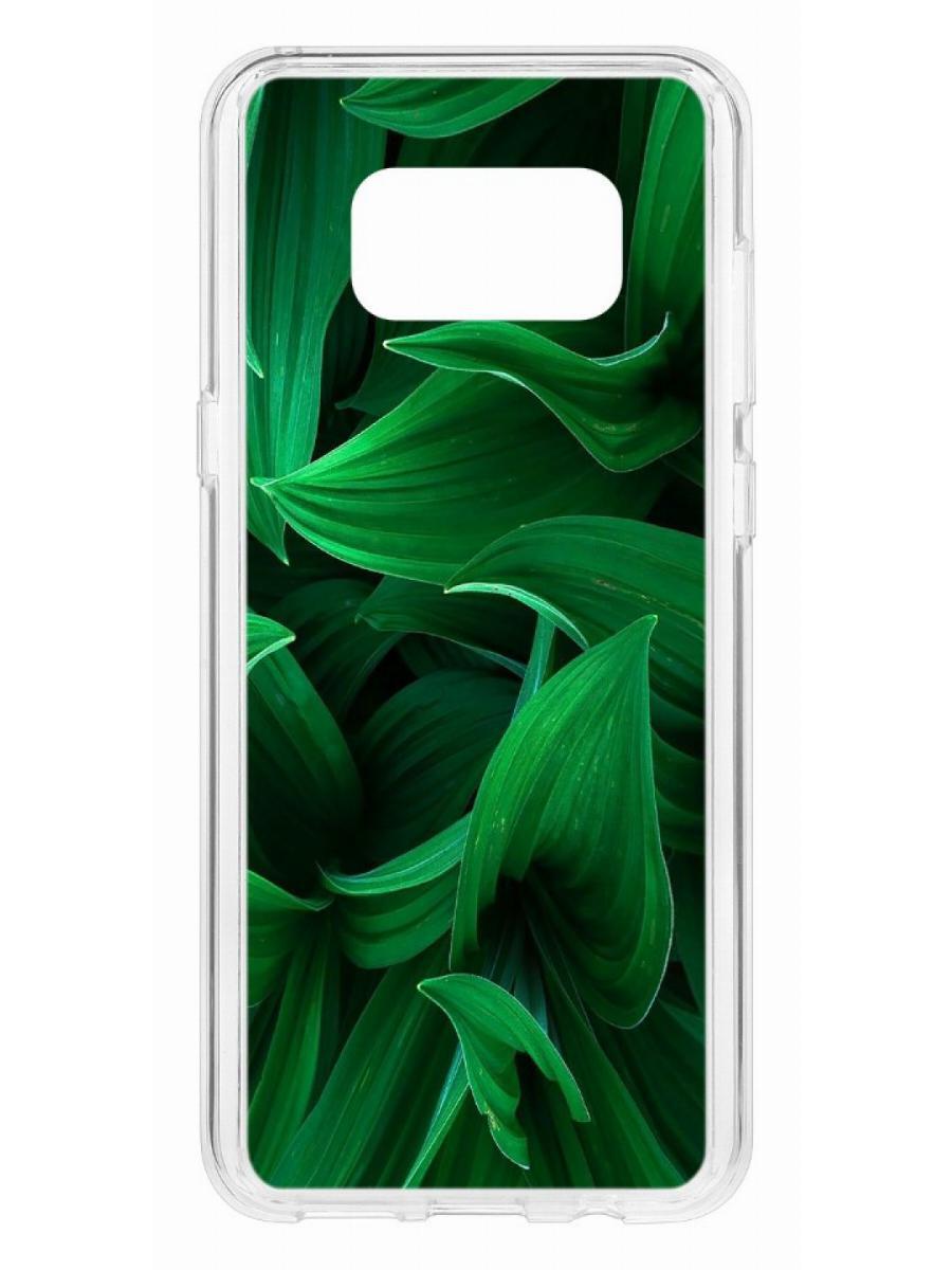 фото Чехол на samsung galaxy s8 plus kruche print grass кruче