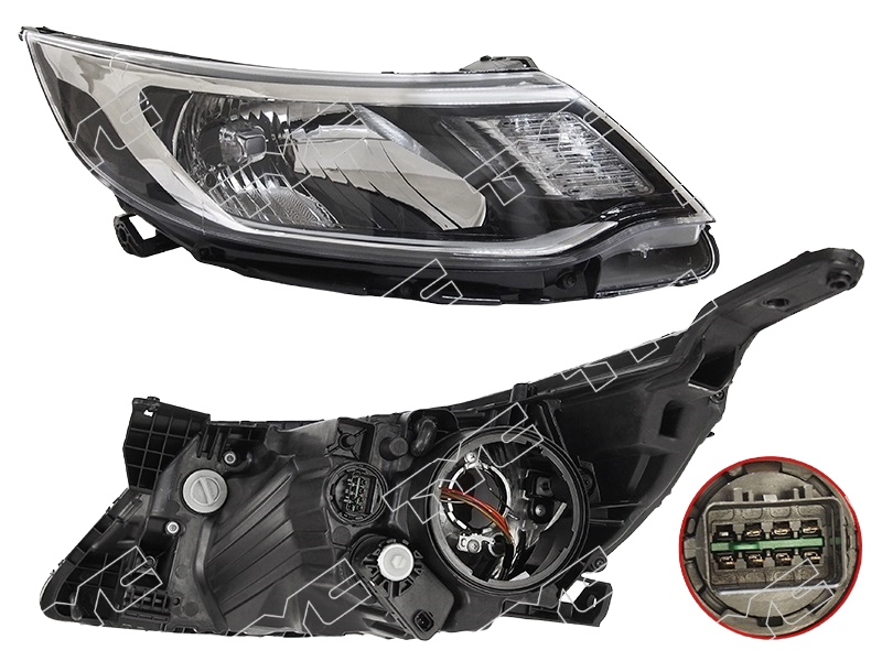 

Фара Kia Rio 15-17 Rh (правый) С Электрокорректором TYC арт. TG-123-1106RMLD-M2