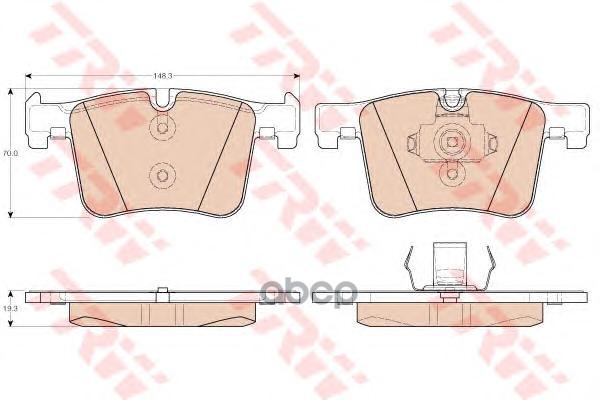

Колодки тормозные дисковые BMW: 1 125 d/125 i 10-, 1 125 d/125 i 11-, 3 320 d/320 d xDrive