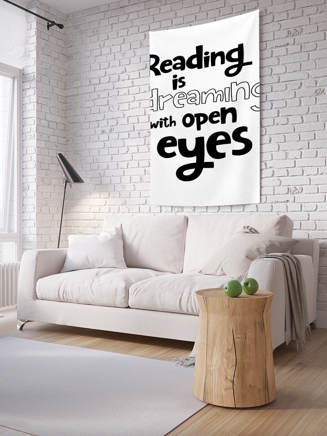 

Вертикальное фотопанно на стену JoyArty Мечты с открытыми глазами 150x200 см, Мечты с открытыми глазами