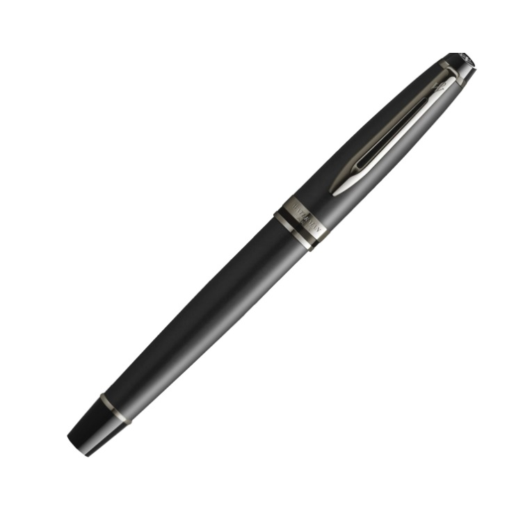 

Перьевая ручка Waterman Expert DeLuxe 2119188 Metallic Black RT F