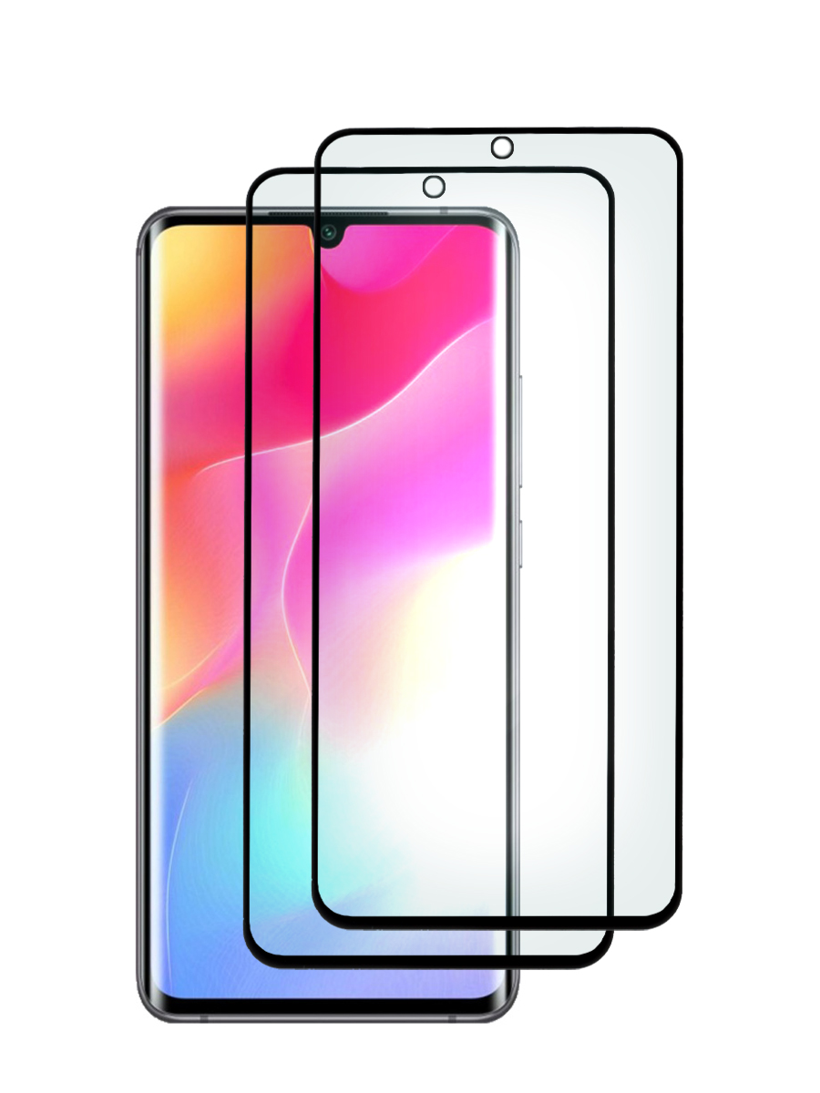 фото Защитное стекло zibelino 3d premium (2шт) на xiaomi redmi note 10/10s (6.43") черный