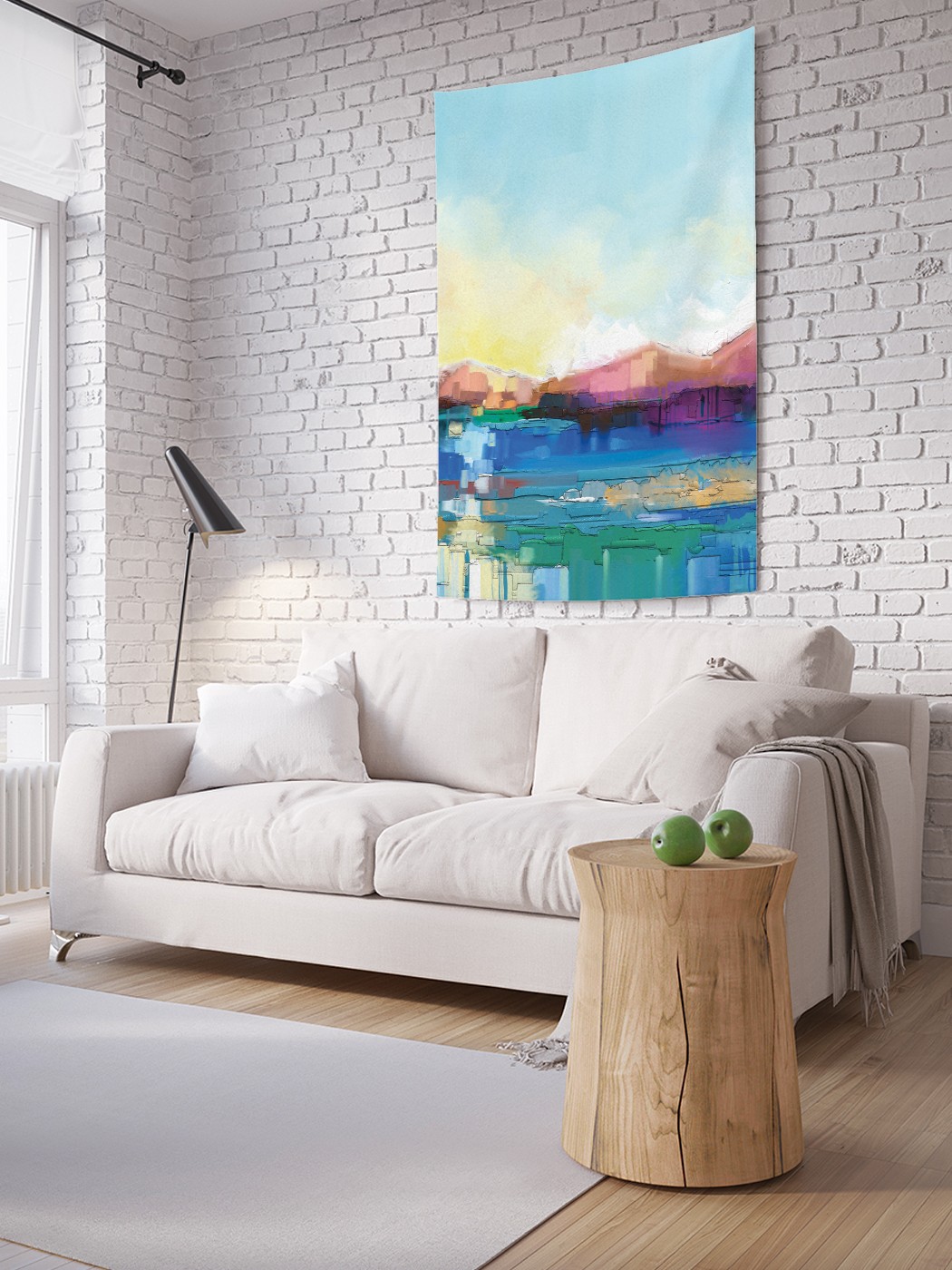 

Вертикальное фотопанно на стену JoyArty Абстрактное озеро 150x200 см, Абстрактное озеро