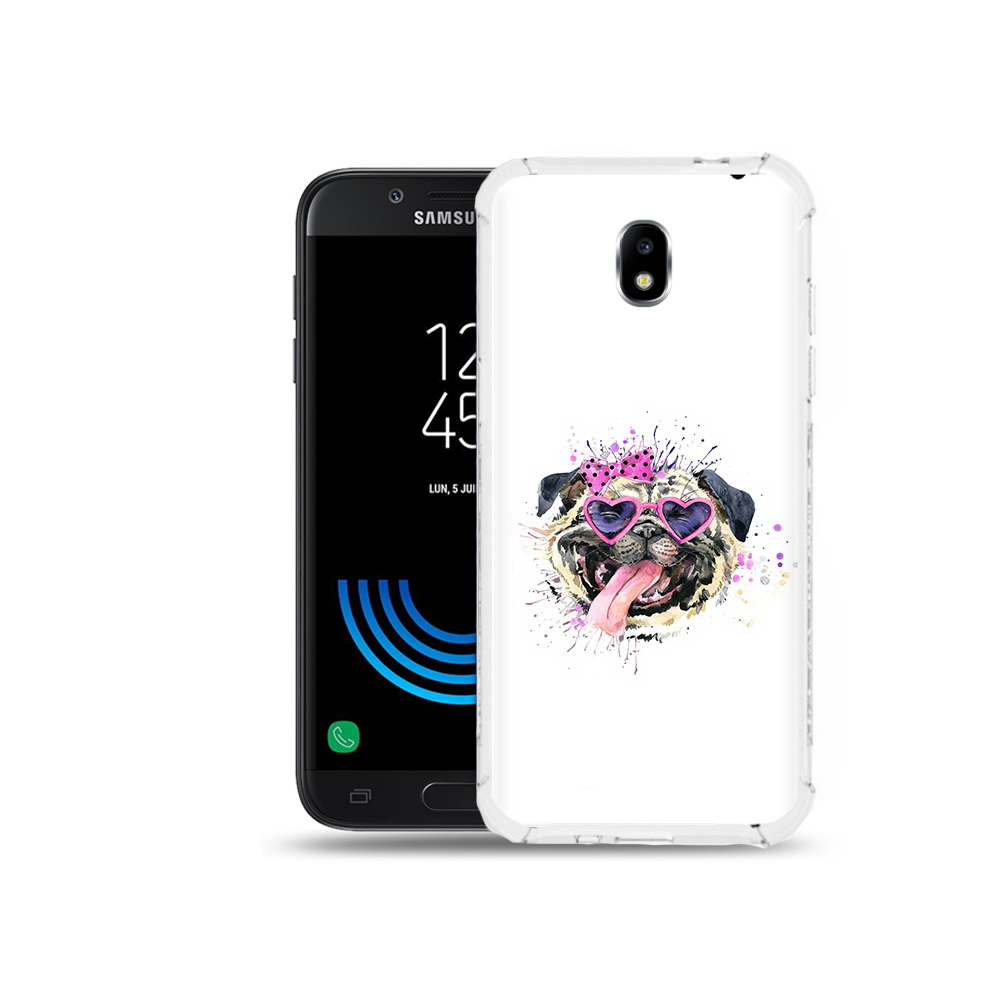 

Чехол MyPads Tocco для Samsung Galaxy J5 (2017) Веселая собака, Прозрачный, Tocco