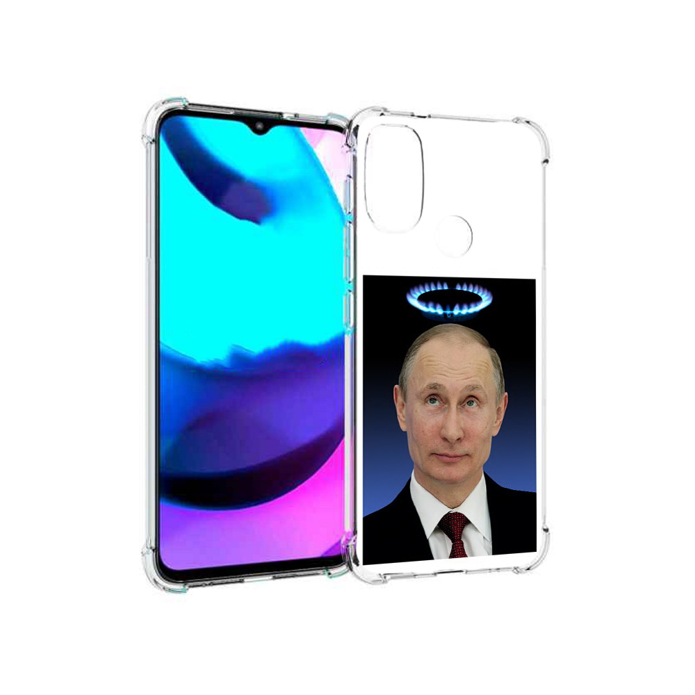 

Чехол MyPads Tocco для Motorola Moto E20 святой газ (PT162039.356.594), Прозрачный, Tocco
