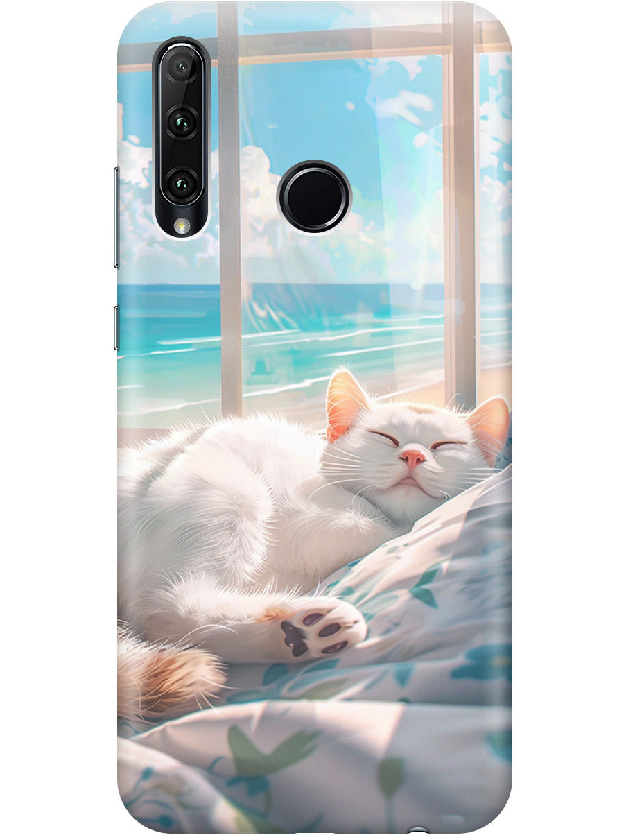

Силиконовый чехол на Honor 10i / 20e с принтом "Отдыхающий котик", Прозрачный;белый;голубой, 721096212