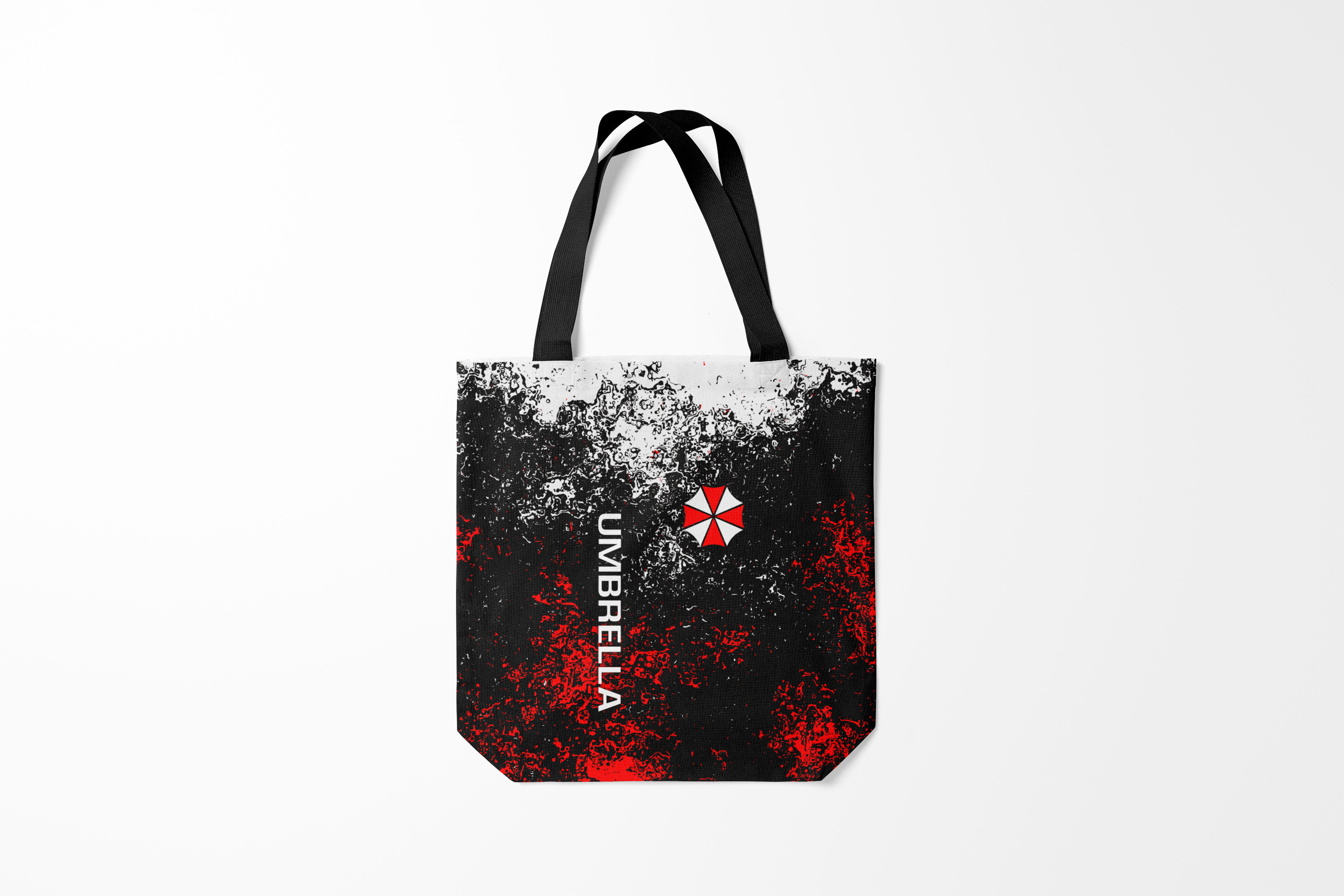 

Сумка шoппер унисекс Burnettie Resident evil, черный, Resident evil