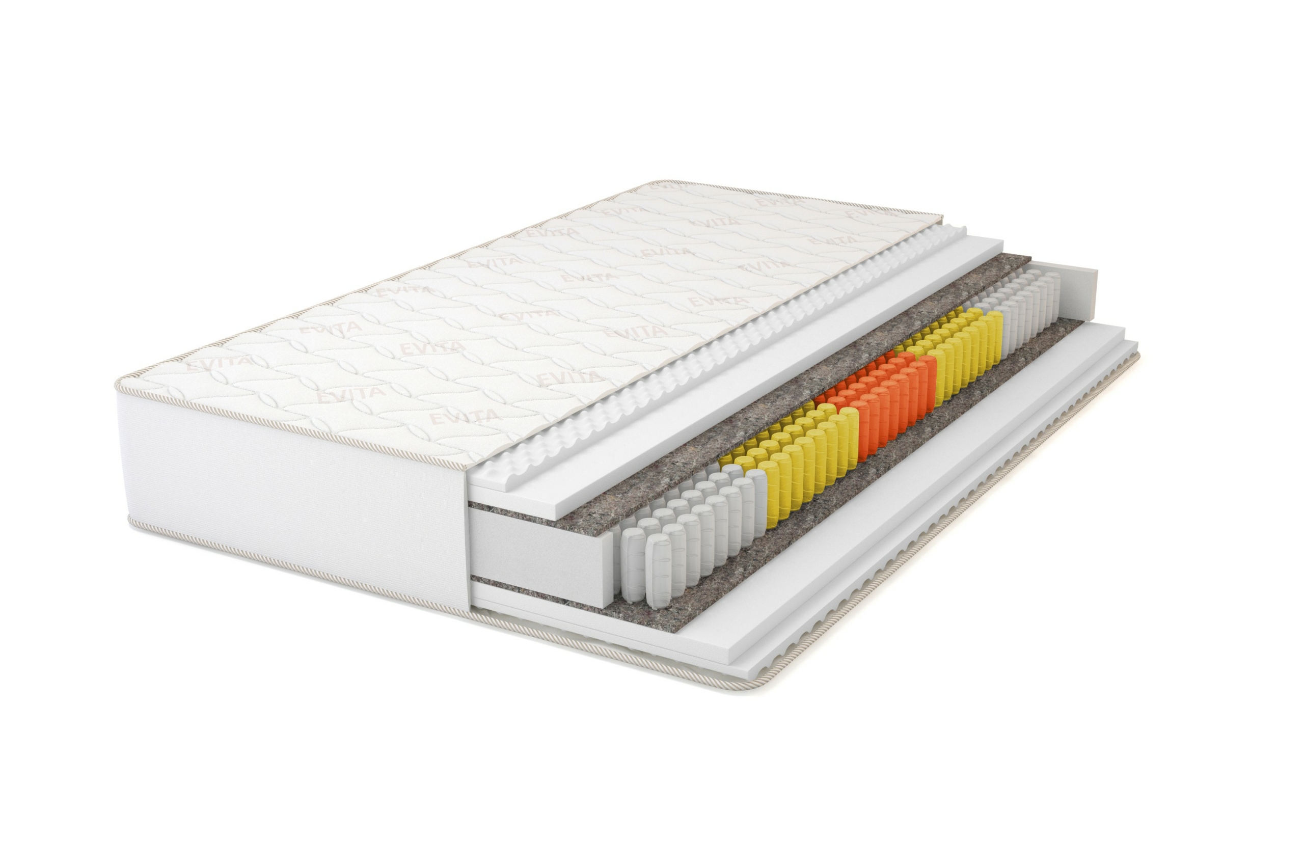 

Матрас Evita Komfort Massage EVS1000 90x195, Белый, Komfort Massage EVS1000