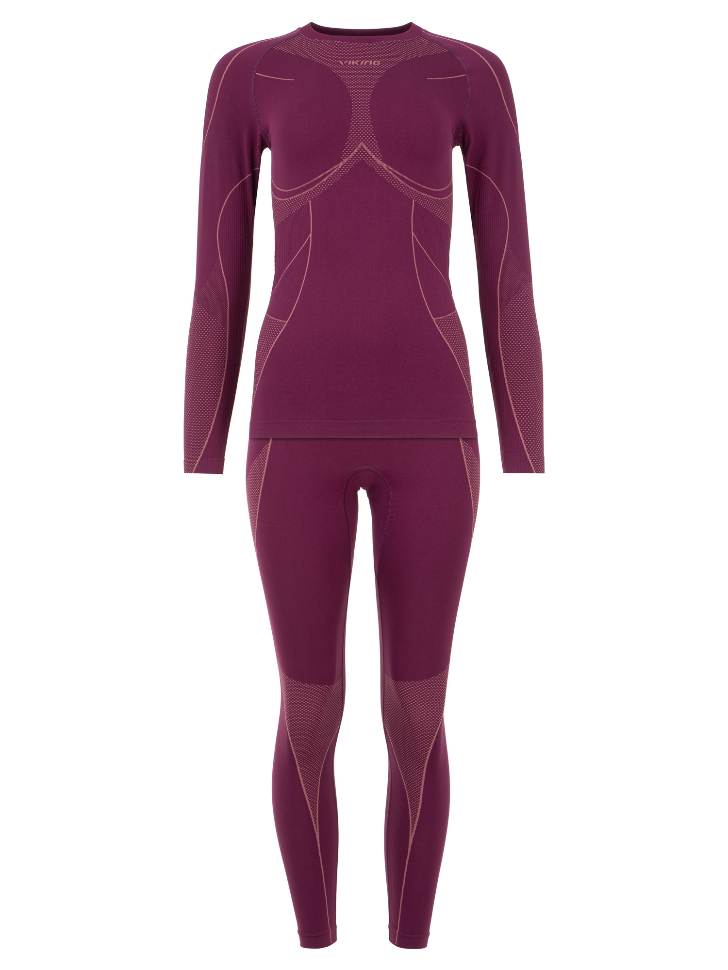 

Комплект термобелья VIKING Rocket Lady Set Purple/Light Pink (US:M), Розовый;фиолетовый, Rocket lady set