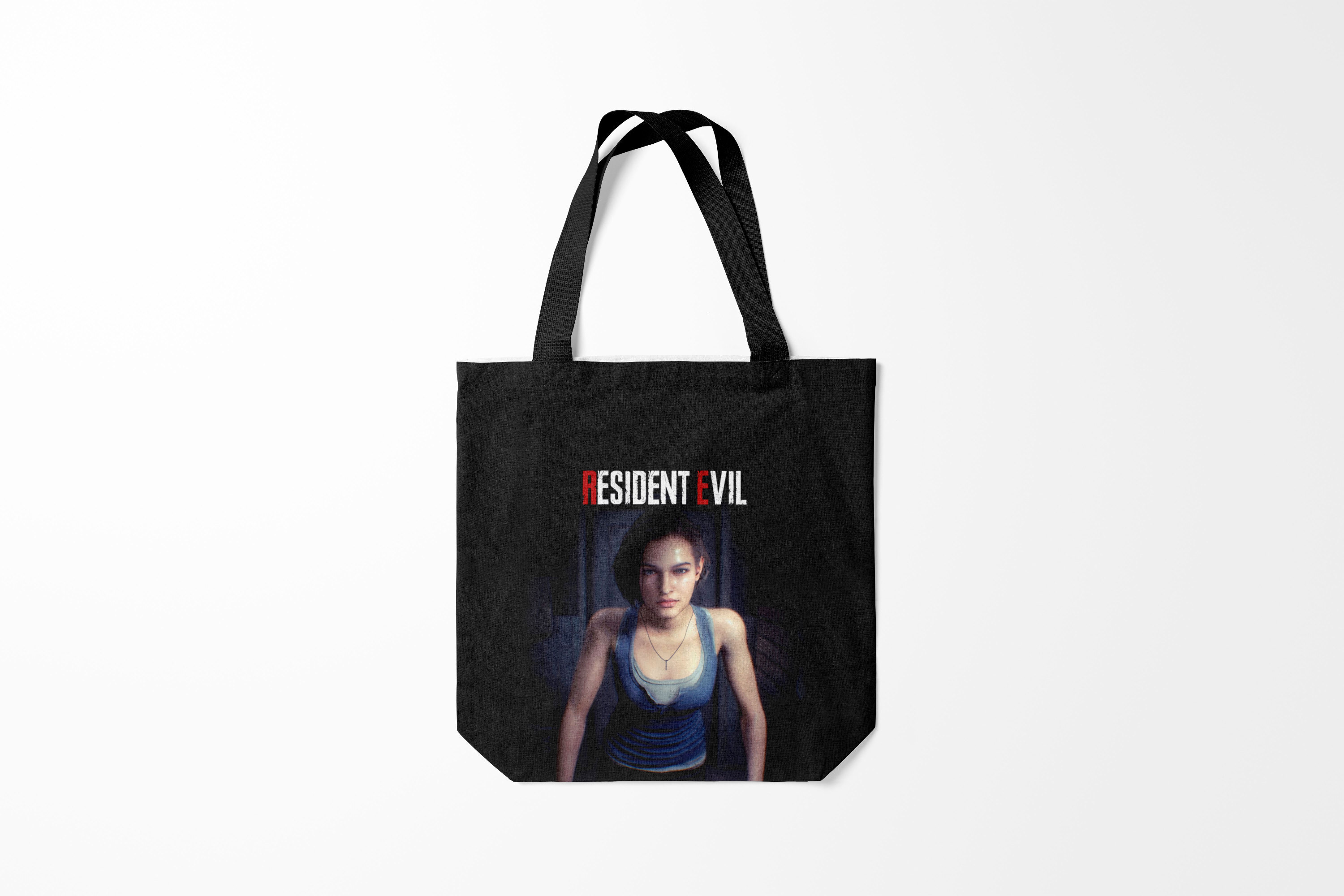 

Сумка шoппер унисекс Burnettie Resident evil Jill Valentine, черный, Resident evil Jill Valentine