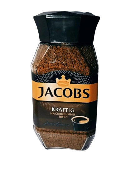 фото Кофе растворимый jacobs (якобс) kraftig (крепкий) 200 г