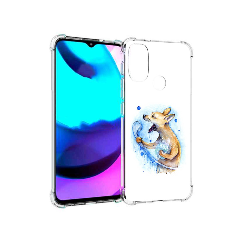 

Чехол MyPads Tocco для Motorola Moto E20 пение в душе (PT162039.356.537), Прозрачный, Tocco