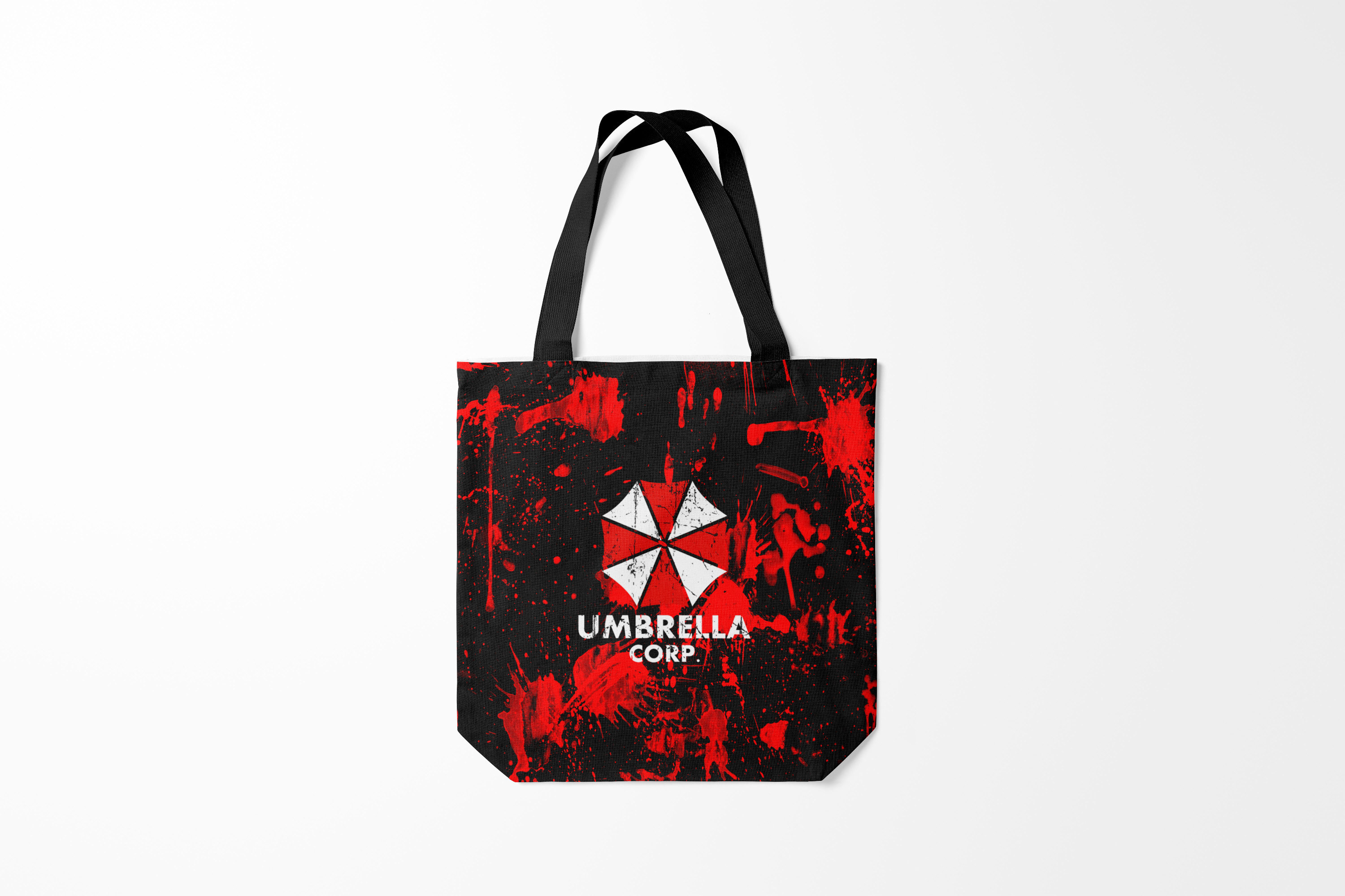 

Сумка шoппер унисекс Burnettie Resident evil UMBRELLA, черный, Resident evil UMBRELLA