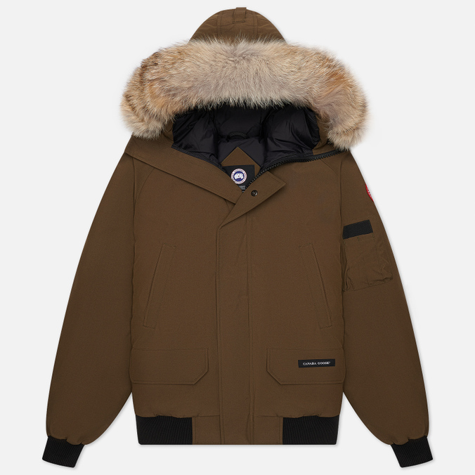 фото Бомбер мужской canada goose 7999m коричневый xl